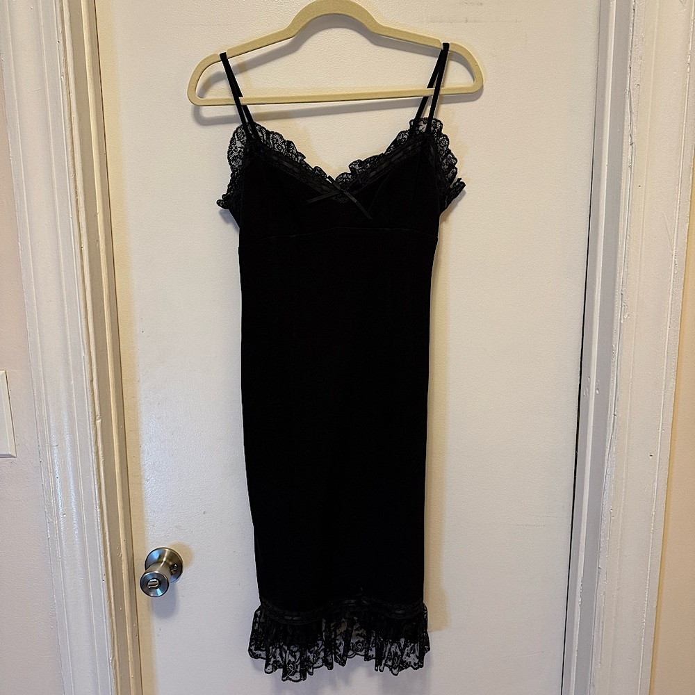 Moschino Cheap and Chic Black Cocktail Dress
